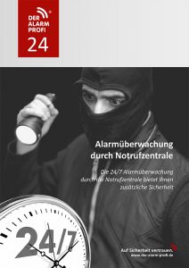 Infobroschüre DER ALARM PROFI 24